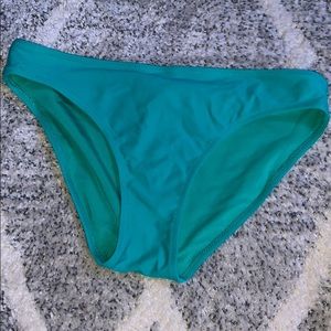 teal bikini bottom